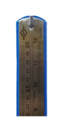 Régua de Aço Inoxidavel 30cm / Brasfort