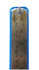 Régua em Aço Inoxidavel 100 cm / Brasfort