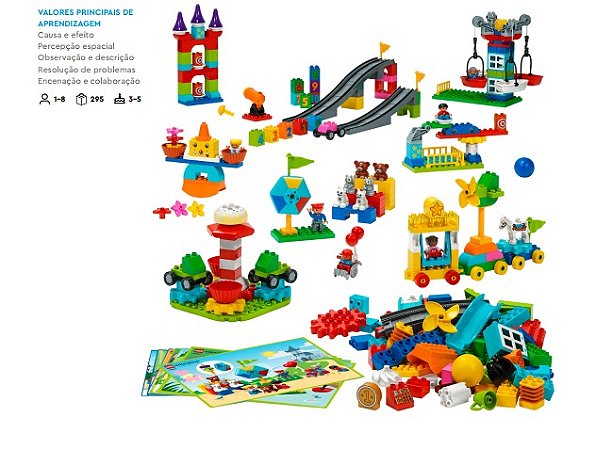 Lego® Education Steam Park com 295 peças Original - Educação Infantil