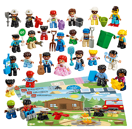 Lego® Education Conjunto Incremental Pessoas com 44 peças Original - Educação Infantil