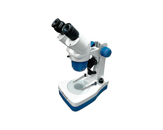Estereomicroscópio Bino. Aumento até 80x Sem Zoom Iluminação LED