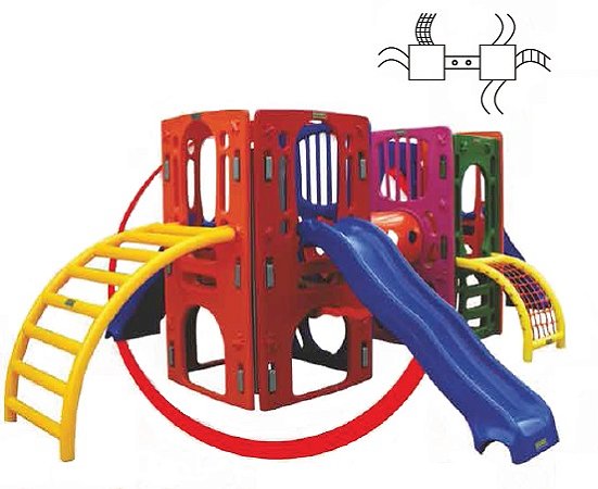 Playground Infantil Double Kids Max