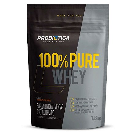 PROBIOTICA - 100% PURE WHEY REFIL - 1,8KG