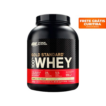 OPTIMUM NUTRITION - GOLD STANDARD 100% WHEY - 2,270KG