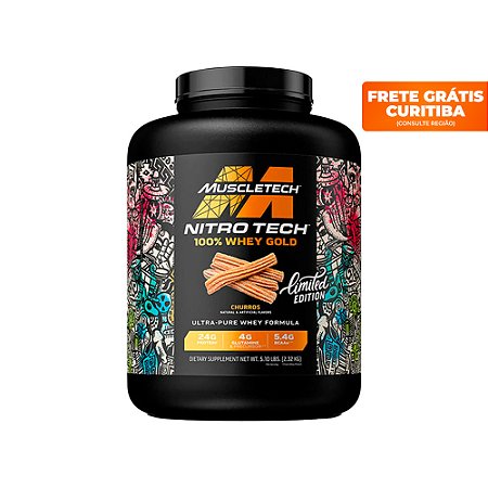 MUSCLETECH - NITRO-TECH 100% WHEY GOLD - 2,280KG