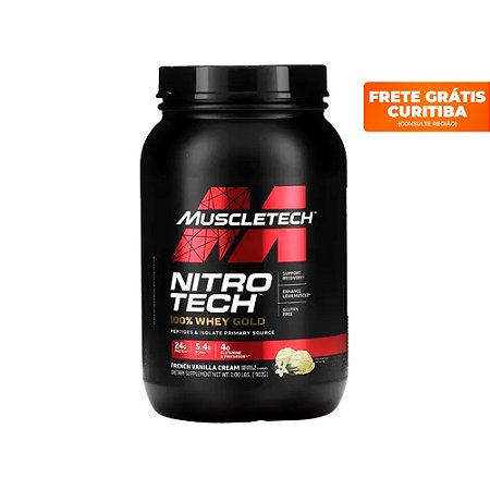 MUSCLETECH - NITRO-TECH 100% WHEY GOLD - 900G