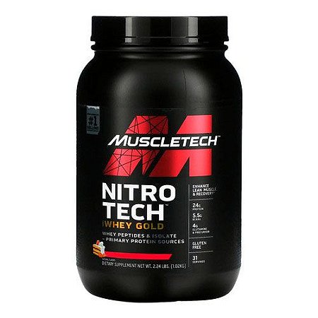 MUSCLETECH - NITRO-TECH 100% WHEY GOLD - 921G