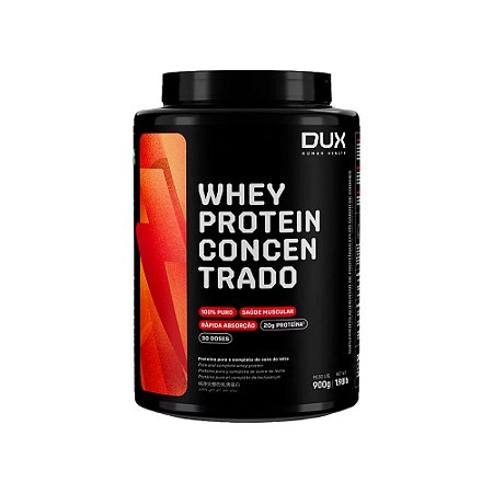 WHEY PROTEIN CONCENTRADO - DUX - 900g