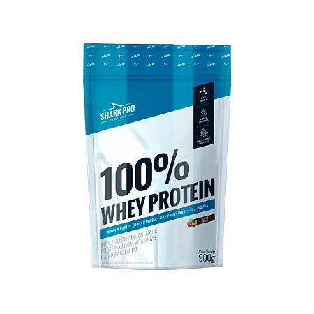 100% WHEY PROTEIN - SHARK PRO - 900G