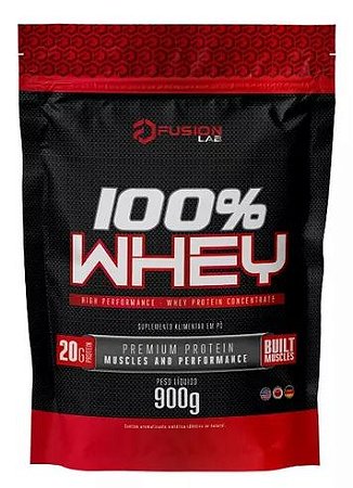 100% WHEY - FUSION LAB - 900g