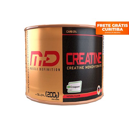 CREATINA CREAPURE - MD MUSCLE DEFINITION - 200G - POTE
