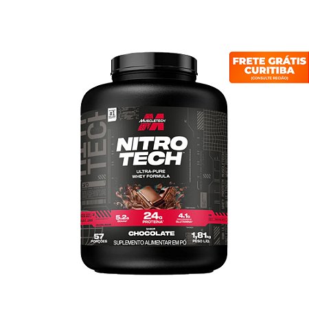 MUSCLETECH - NITRO-TECH 100% WHEY GOLD - 1,81KG