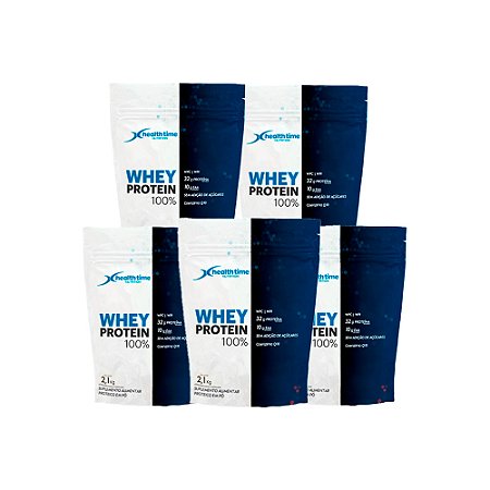 5X WHEY PROTEIN 100% HEALTH TIME 2.1KG