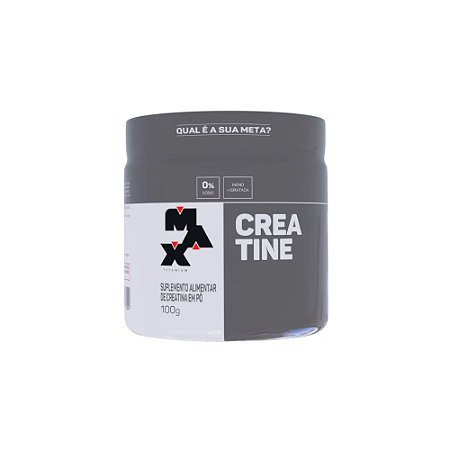 CREATINA - MAX TITANIUM - 100G