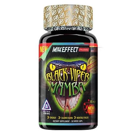 BLACK VIPER MAMBA - MAXEFFECT - 60 CAPS