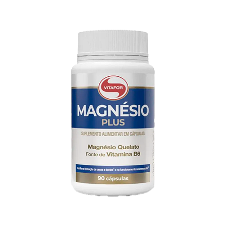 MAGNÉSIO PLUS - VITAFOR - 90 CÁPS