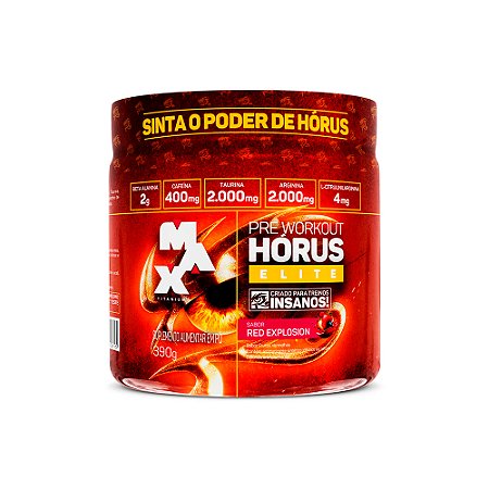 HÓRUS ELITE - MAX TITANIUM - 390G