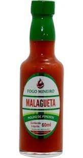 MOLHO DE PIMENTA MALAGUETA 60ML FOGO MINEIRO