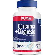 CURCUMA COM MAGNESIO QUELATO CAPSULAS 60 X 450MG DUOM