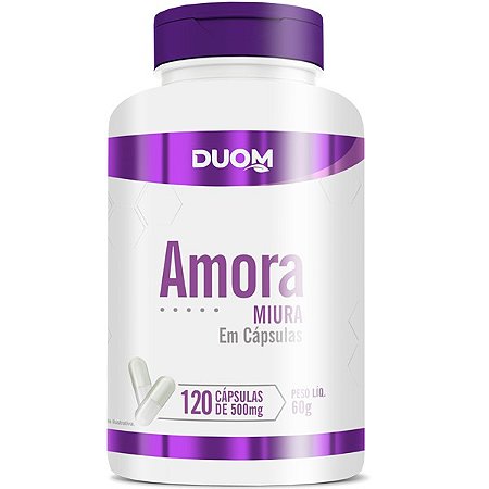 AMORA MIURA 120 CAPSULAS X 500MG DUOM