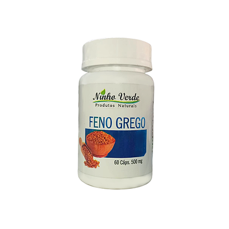 FENO GREGO 60 CAPSULAS DE 500MG NINHO VERDE
