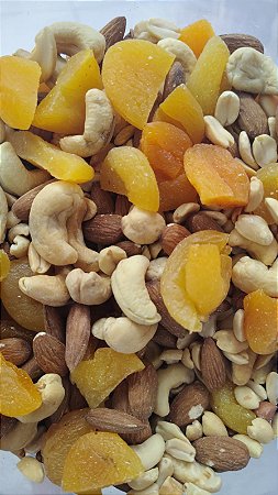 MIX DE CASTANHAS DE CAJU AMENDOAS E DAMASCO E AMENDOIM