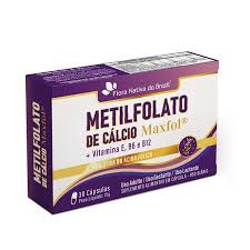 METILFOLATO DE CALCIO COM VITAMINA E B6 B12 30 CAPSULAS FLORA NATIVA