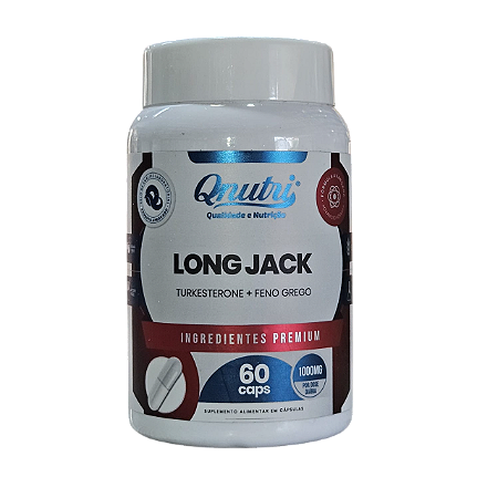 LONG JACK TURKESTERONE FENO GREGO 60 CAPSULAS 500MG QNUTRI