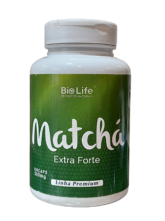 MATCHA EXTRA FORTE 100 CAPSULAS 500MG BIOLIFE