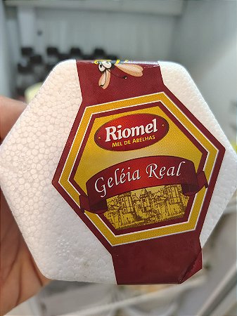 GELEIA REAL IN NATURA 15G APIARIO RIOMEL REFRIGERADO NAO ENVIAMOS VIA CORREIOS