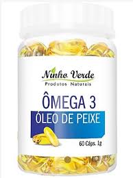 OMEGA 3 OLEO DE PEIXE 60 CAPSULAS 1000MG NINHO VERDE