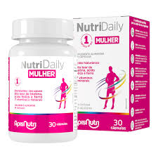 NUTRI DAILY MULHER 30 CAPSULAS 500MG APISNUTRI