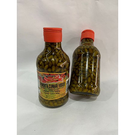 PIMENTA CUMARI VERDE 200G VIDRO AROMA DE MINAS