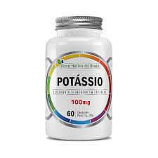 CITRATO DE POTASSIO 60 CAPSULAS DE 100MG FLORA NATIVA