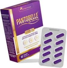 PANTOBELLE CABELO PELE E UNHAS 60 CAPSULAS DE 500MG FLORA NATIVA