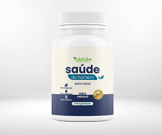SAUDE DO HOMEM 100 CAPSULAS 500MG BIOLIFE