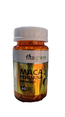 MACA PERUANA AMARELA 60 CAPSULAS 500MG FITOGREEN