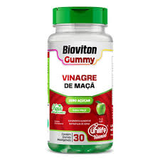 VINAGRE DE MACA 30 GOMAS MASTIGAVEIS UNILIFE