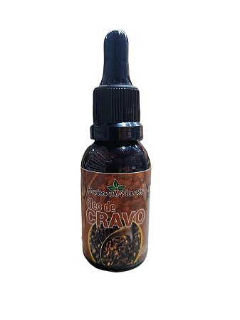 OLEO DE CRAVO 20ML NATURAL PLANTAS