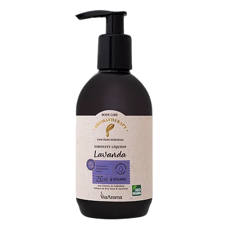 SABONETE LIQUIDO 250ML AROMATHERAPY LAVANDA