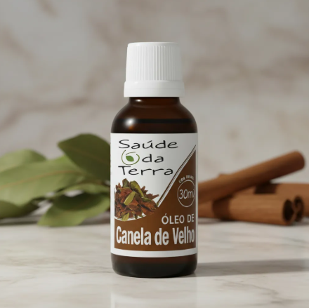 OLEO DE CANELA DE VELHO SAUDE DA TERRA 30ML