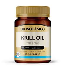 OLEO DE KRILL 60 CAPSULAS 1000MG DR BOTANICO