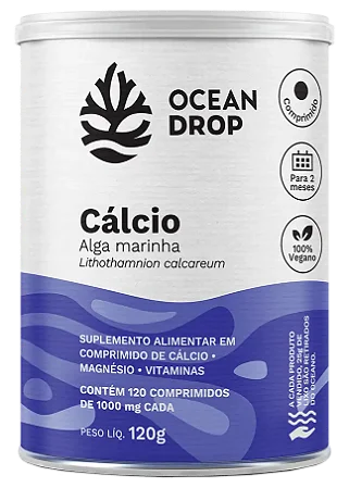 CALCIO DE ALGA 120 TABLET 1000 MG OCEAN DROP