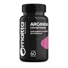 ARGININA COM BETERRABA 60 CAPSULAS 600MG MALTTA