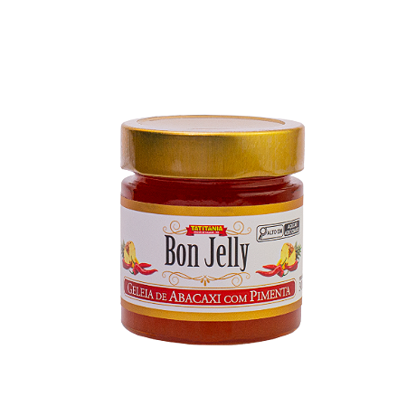 GELEIA DE ABACAXI COM PIMENTA TATITANIA 300G