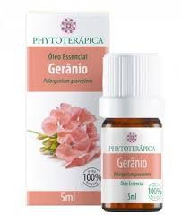 OLEO ESSENCIAL GERANIO PELARGONIUM GRAVEOLENS 05 ML PHYTOTERAPICA