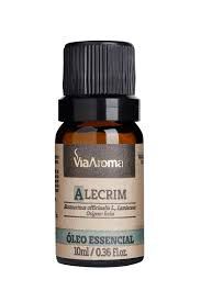OLEO ESSENCIAL ALECRIM 10ML VIA AROMA ROSMARINUS OFFICINALIS