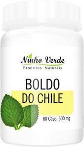 BOLDO DO CHILE 60 CAPSULAS 500MG NINHO VERDE