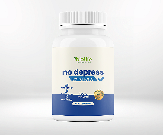 NO DEPRESS EXTRA FORTE  60 CAPSULAS 500 MG BIOLIFE
