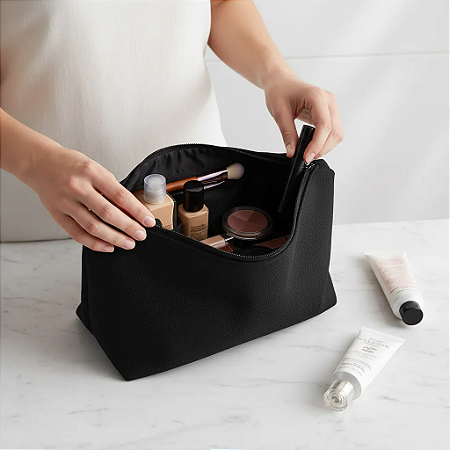 Necessaire Triangular - A=11,5 X L=25,5 X P=7,5 Cm